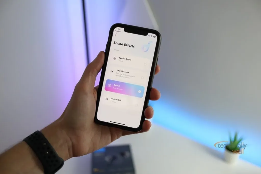 Soundcore app settings
