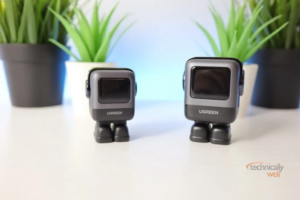 Ugreen Nexode RG Chargers (30 watt on the left, 65 watt on the right)