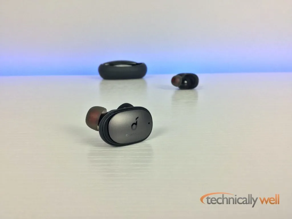 Liberty 2 Pro headphones and case