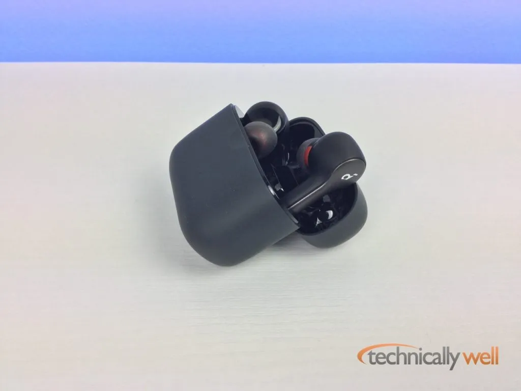 Liberty Air 2 inside the case